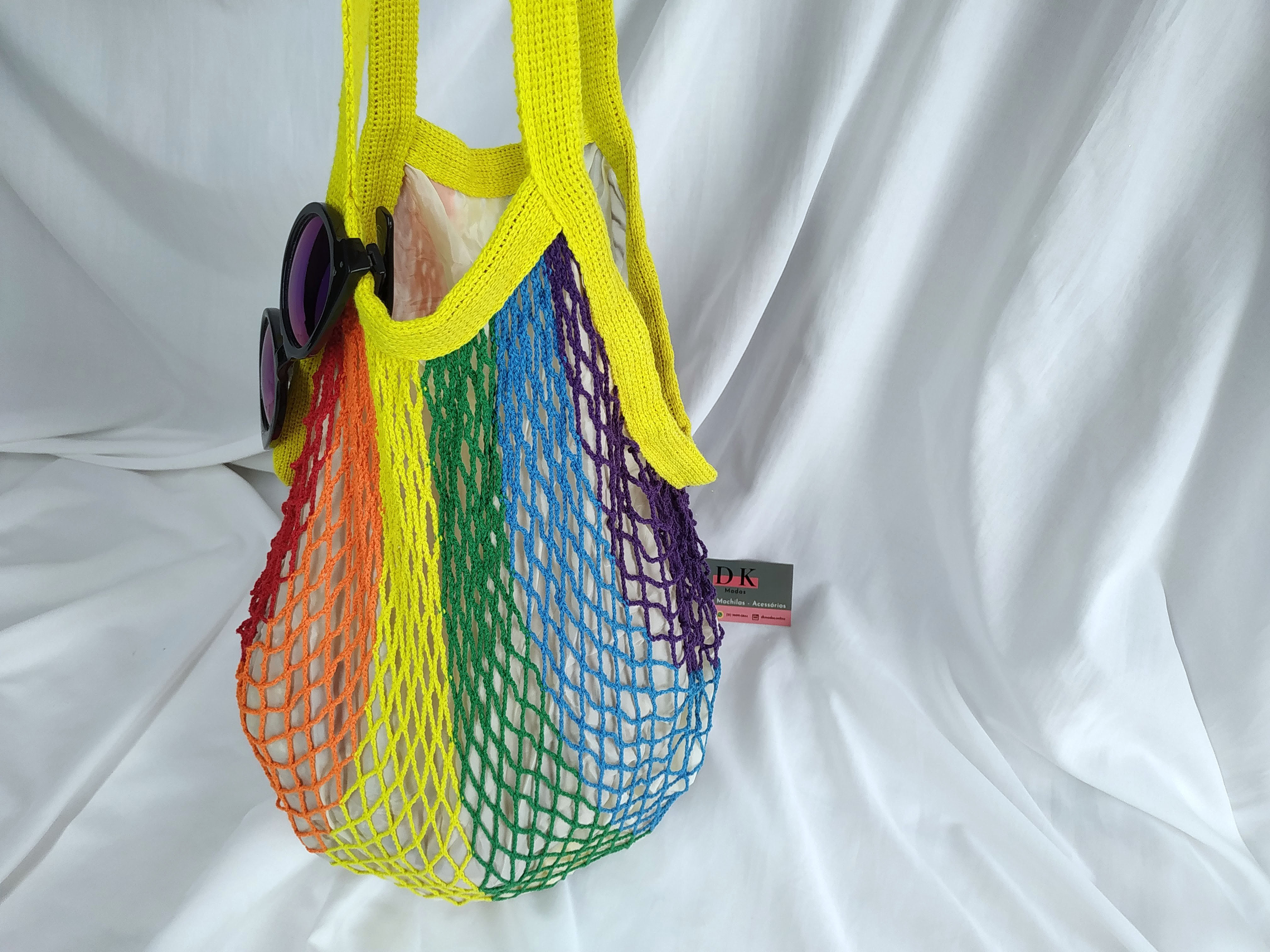 rainbow string bolsa